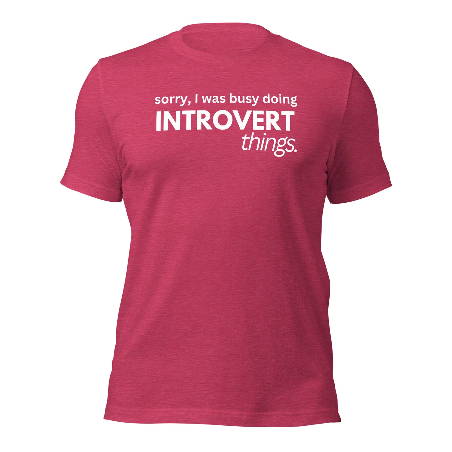 Busy Introverting T-shirt